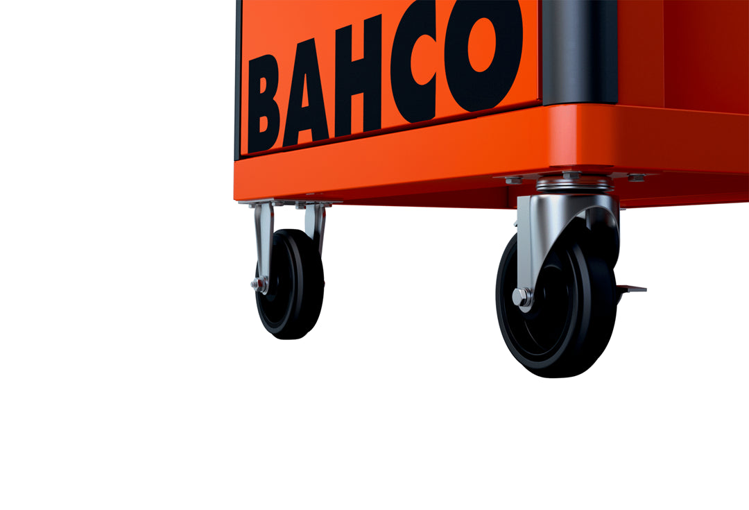 Bahco Storage Hub Tool Trolley with 5-Drawer - Orange