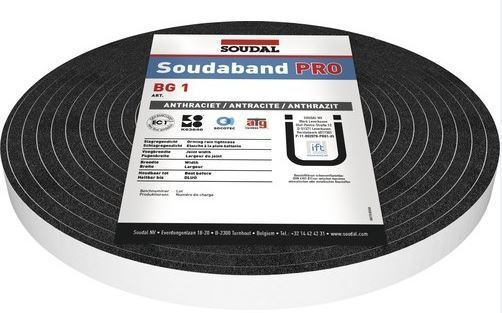 Soudal Soudaband Pro BG1 Joint Sealing Tape Anthracite