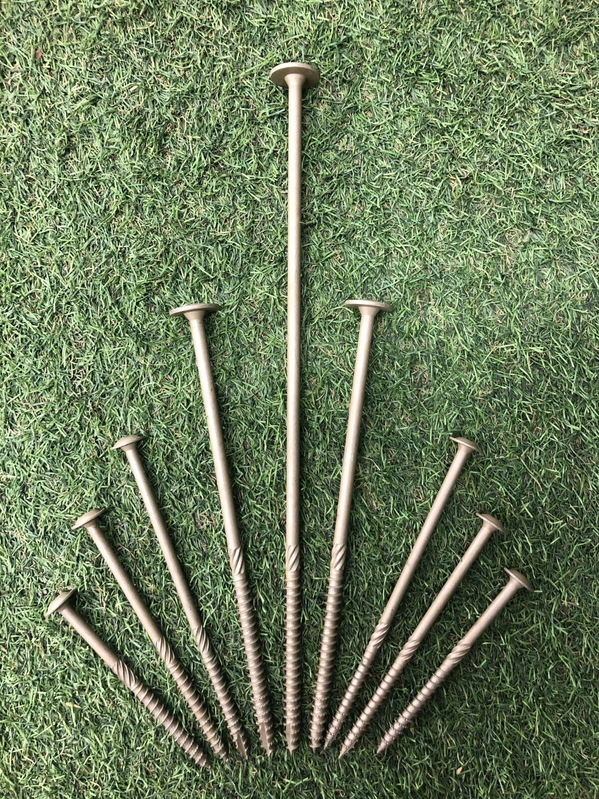 Wafer Head Torx Timber Construction Screw Landscape Exterior Sleeper, Decking