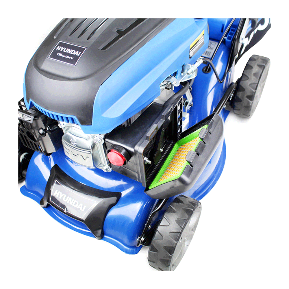 Hyundai HYM430SPE 139cc Electric-Start Self-Propelled 420mm Petrol Lawnmower