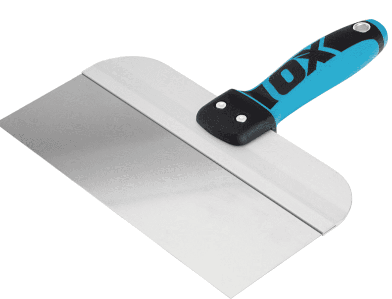 OX Stainless Steel Taping Knife | 8" 10" 12" | Pro Drywall Plastering Spatula