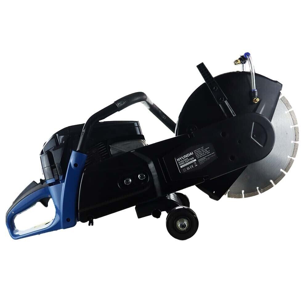 Hyundai 58cc 300mm 12" Inch Petrol Disc Cutter / Concrete Saw With Diamond Disc