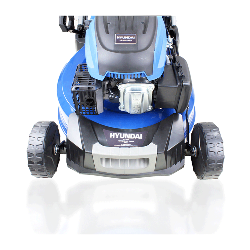 Hyundai HYM530SPER 196cc Electric-Start Self-Propelled 530mm Petrol Roller Lawnm