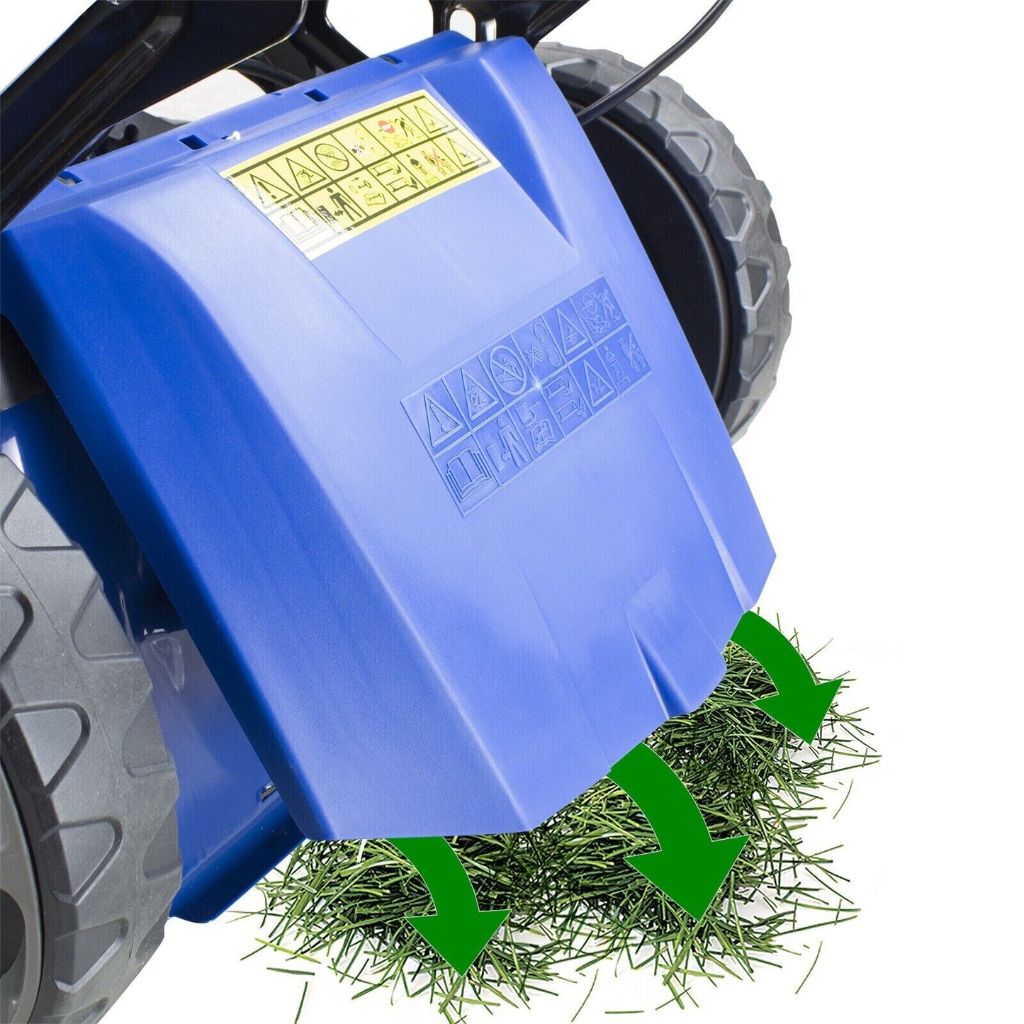 Hyundai Cordless Lawnmower 80V Li-ion Battery Lawn Mower 45cm 18" Cut HYM80Li460