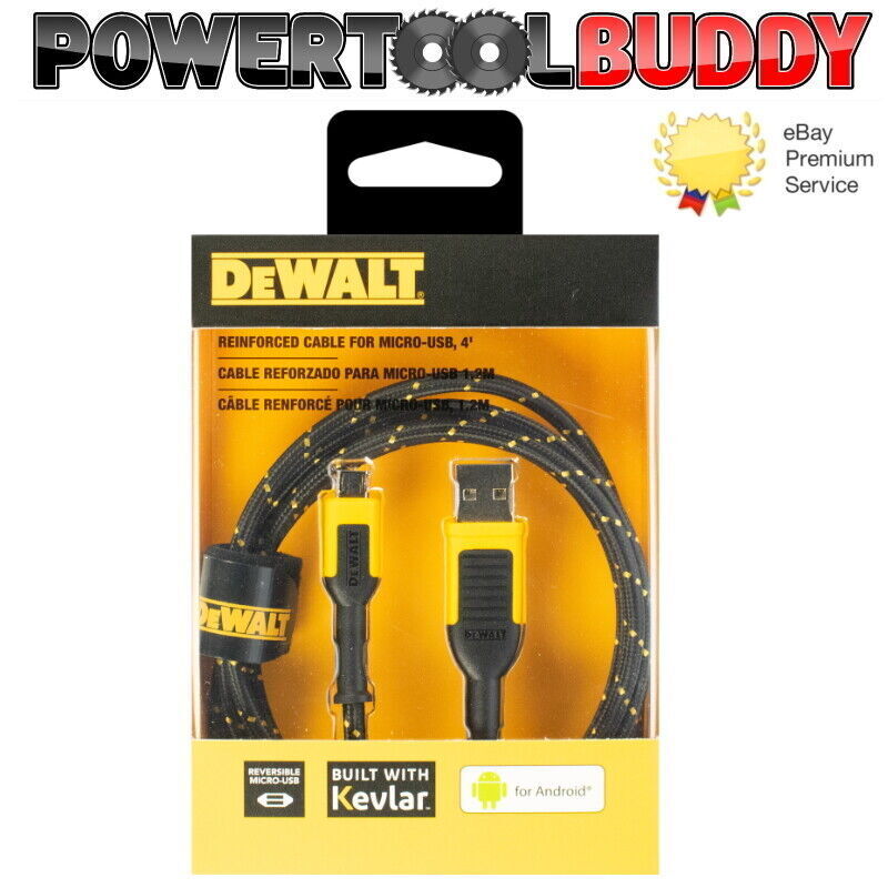 DeWalt Charging Cable USB-C, Iphone, Car Charger, Speakers, Accesories ETC