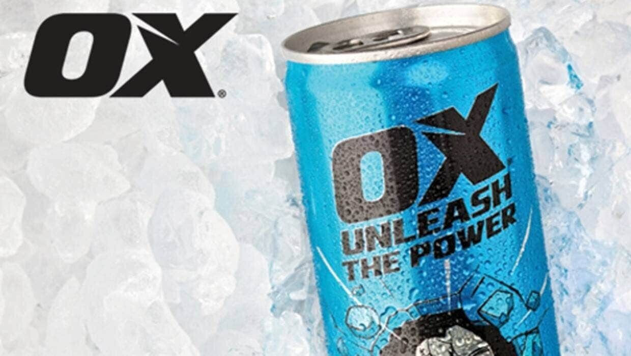 OX 250ml Energy Drink - Vitamin & caffeine & taurine Like Red Bull