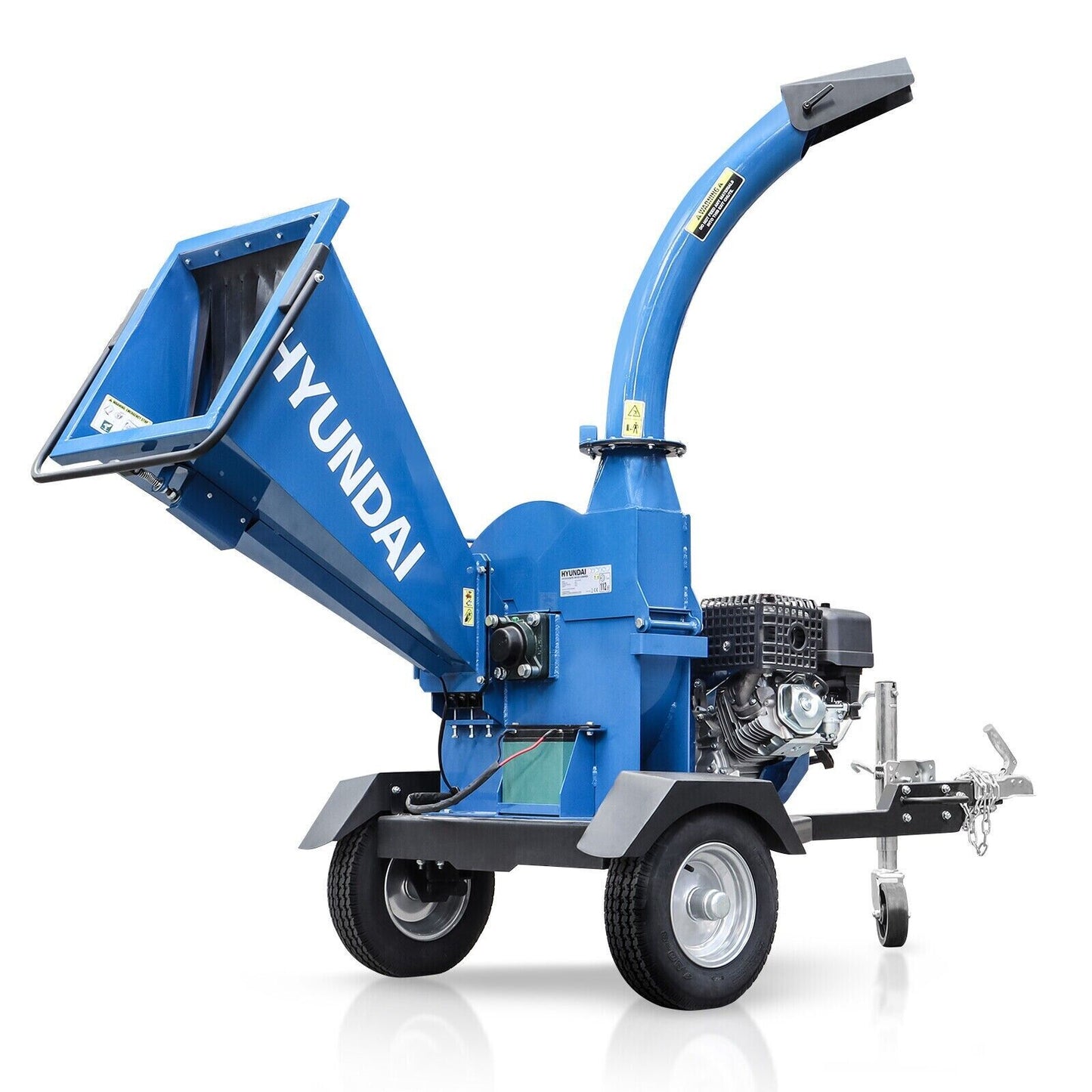 Hyundai HYCH15100TE 14hp 420cc Electric Start Wood Chipper - Brand New