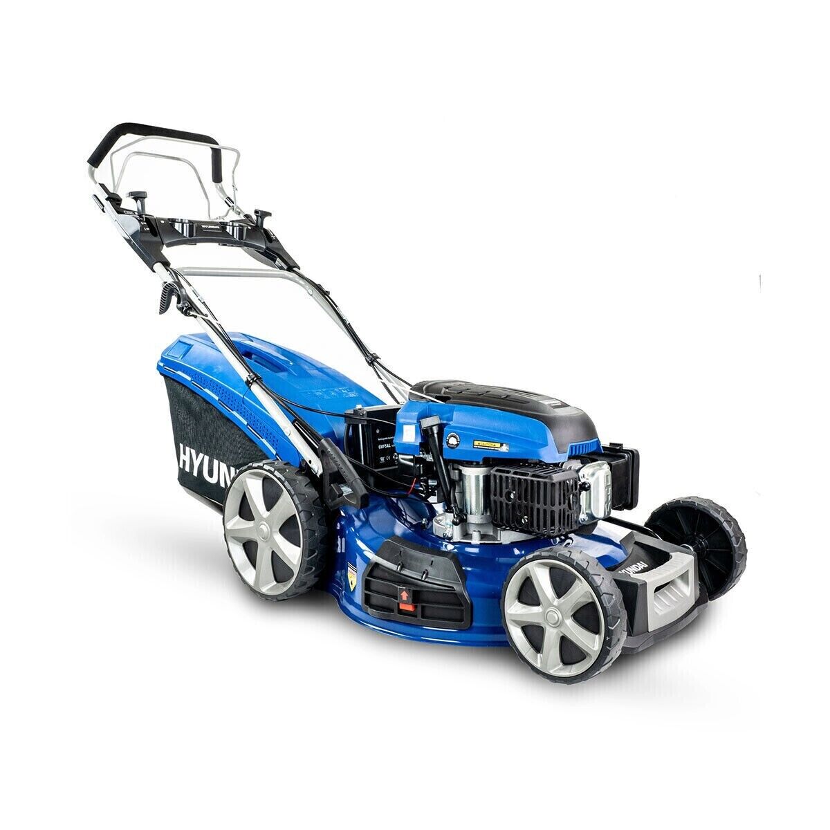 Hyundai HYM560SPE 560mm 196cc 4-in-1 Electric-Start Self-Propelled Petrol Lawnmo