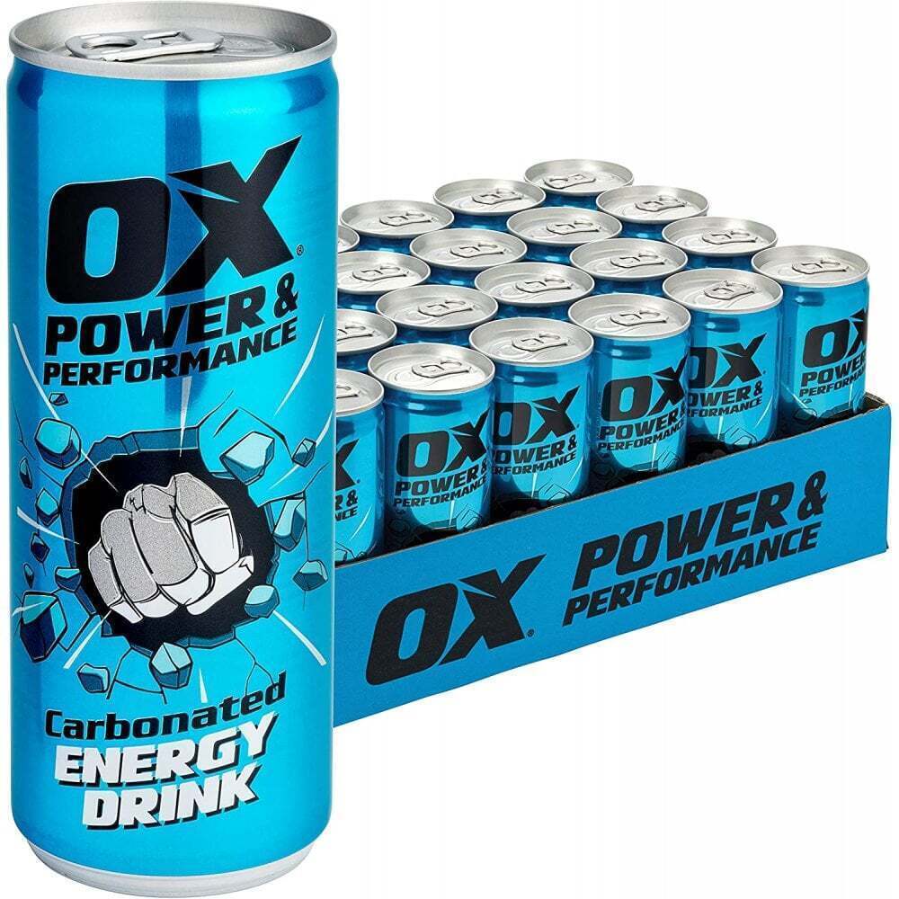 OX 250ml Energy Drink - Vitamin & caffeine & taurine Like Red Bull