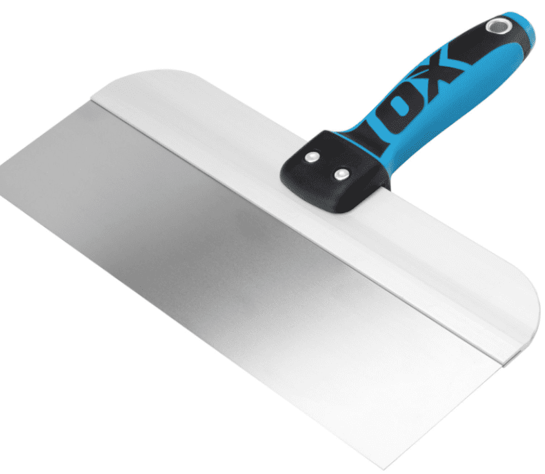 OX Stainless Steel Taping Knife | 8" 10" 12" | Pro Drywall Plastering Spatula