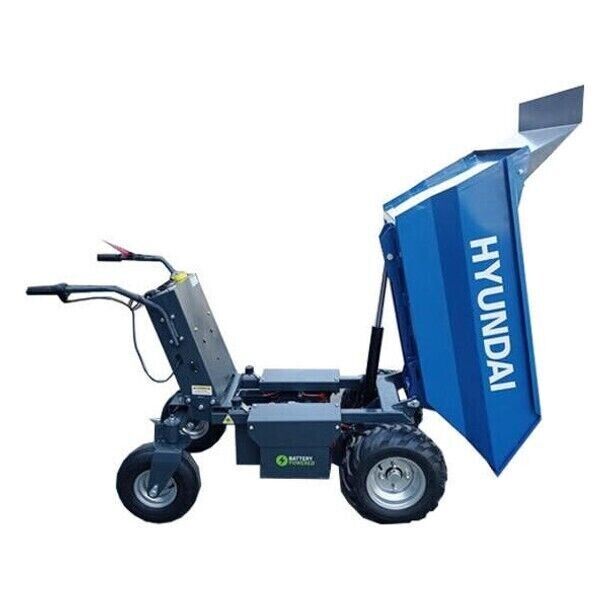 Hyundai 500Kg Battery Powered Mini Dumper, 48V, 32Ah, Brushless HYMD500B