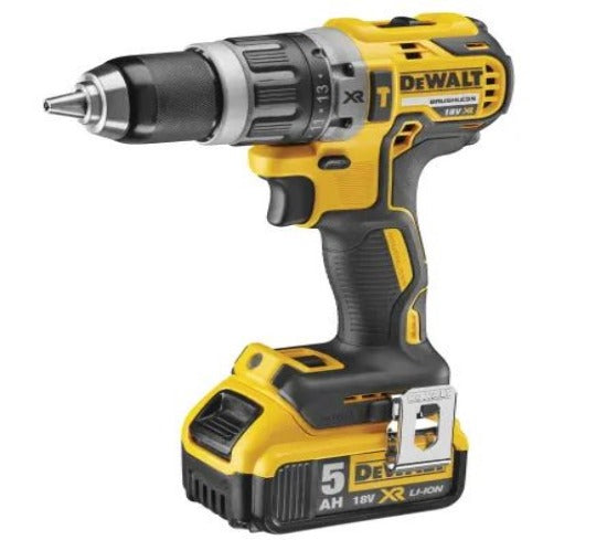 DeWalt DCD796P1 XR Brushless Combi Drill 18V 1 x 5.0Ah Li-ion