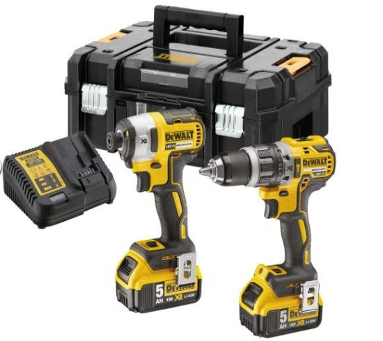 DeWalt DCK266P2T XR Brushless Twin Pack 18V 2 x 5.0Ah Li-ion