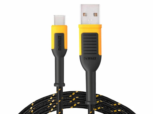 DeWalt DWT1311348 Phone Charging Cable USB A - USB C 6ft