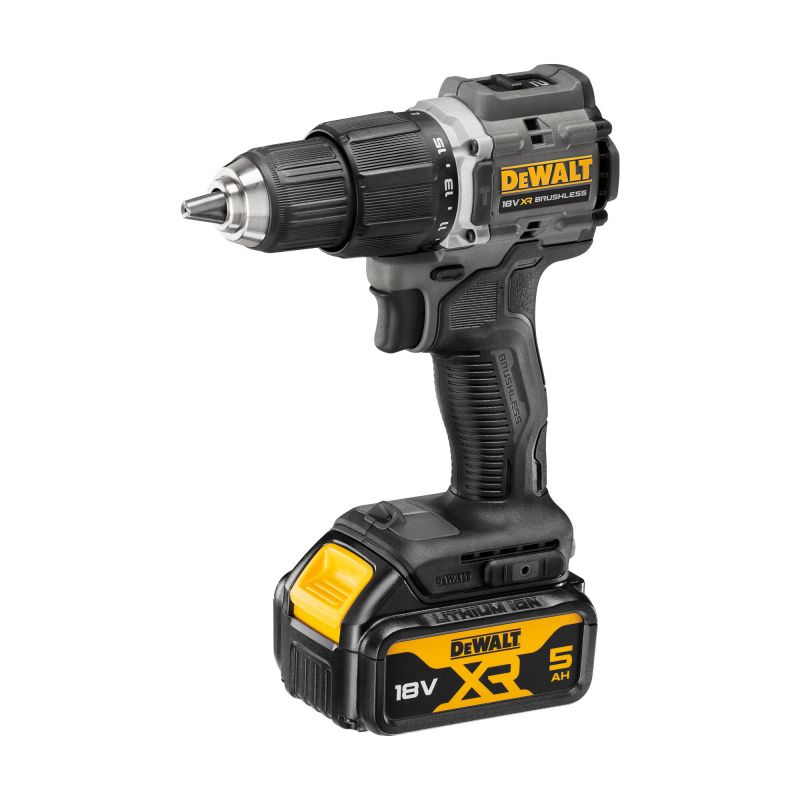 DEWALT DCD100P2T DeWalt combi drill 18V XR brushless incl. 2 x 5.0ah