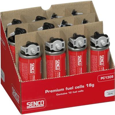 Senco PC1309P Polar Gas Fuel Cell, 18g For Nailers Box 12