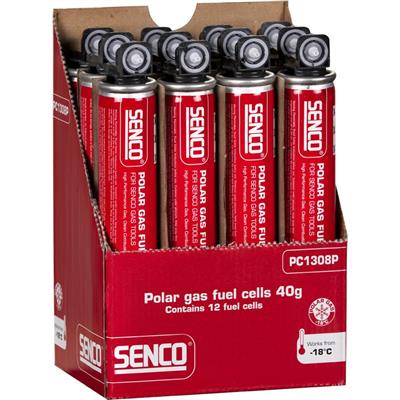 Senco PC1308P Polar Gas Fuel Cell, 40g For Nailers Box 12