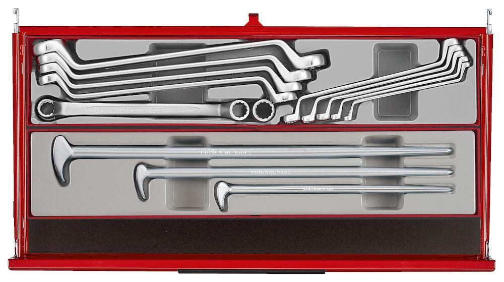 Teng Tools TKS26R1033T 26" PRO35™ Mega Master Tool Kit 1033 Pieces Red