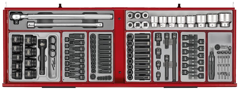 Teng Tools TKS53R1295T Monster Tool Kit 1295 Pieces Red
