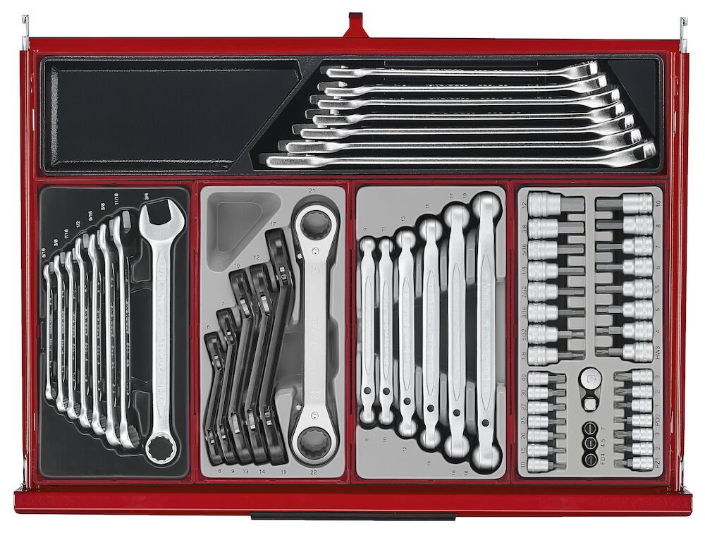 Teng Tools TKS53R1295T Monster Tool Kit 1295 Pieces Red