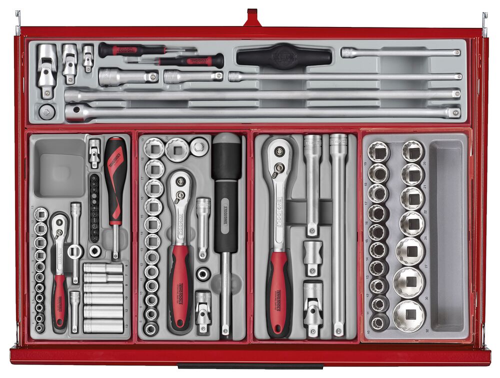 Teng Tools TKS53R1295T Monster Tool Kit 1295 Pieces Red