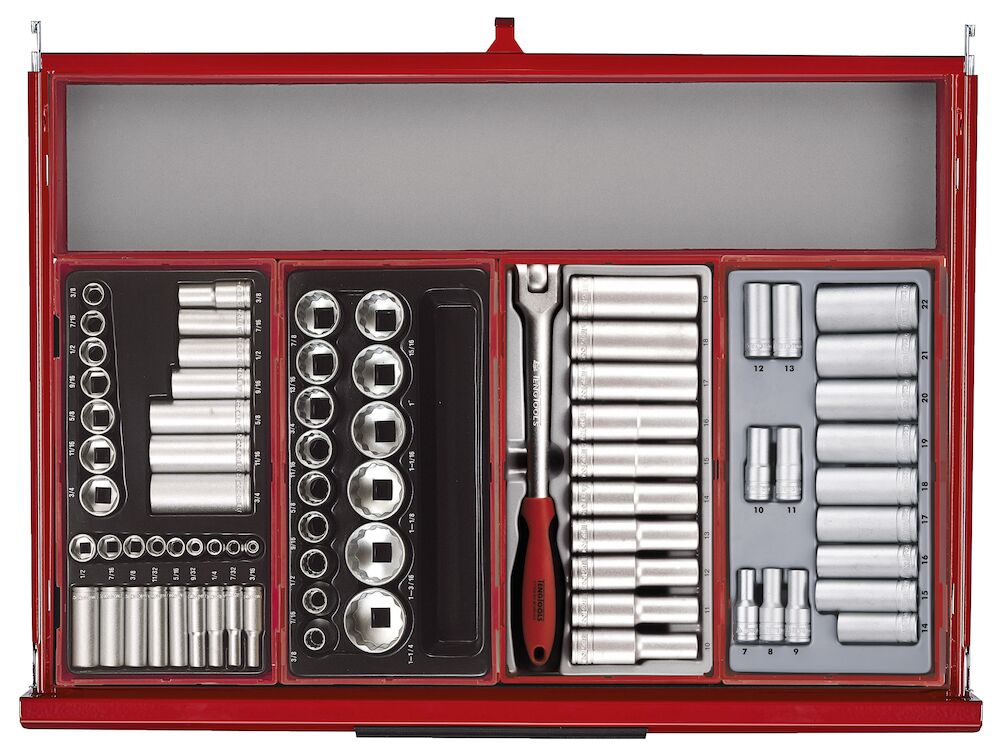 Teng Tools TKS53R1295T Monster Tool Kit 1295 Pieces Red
