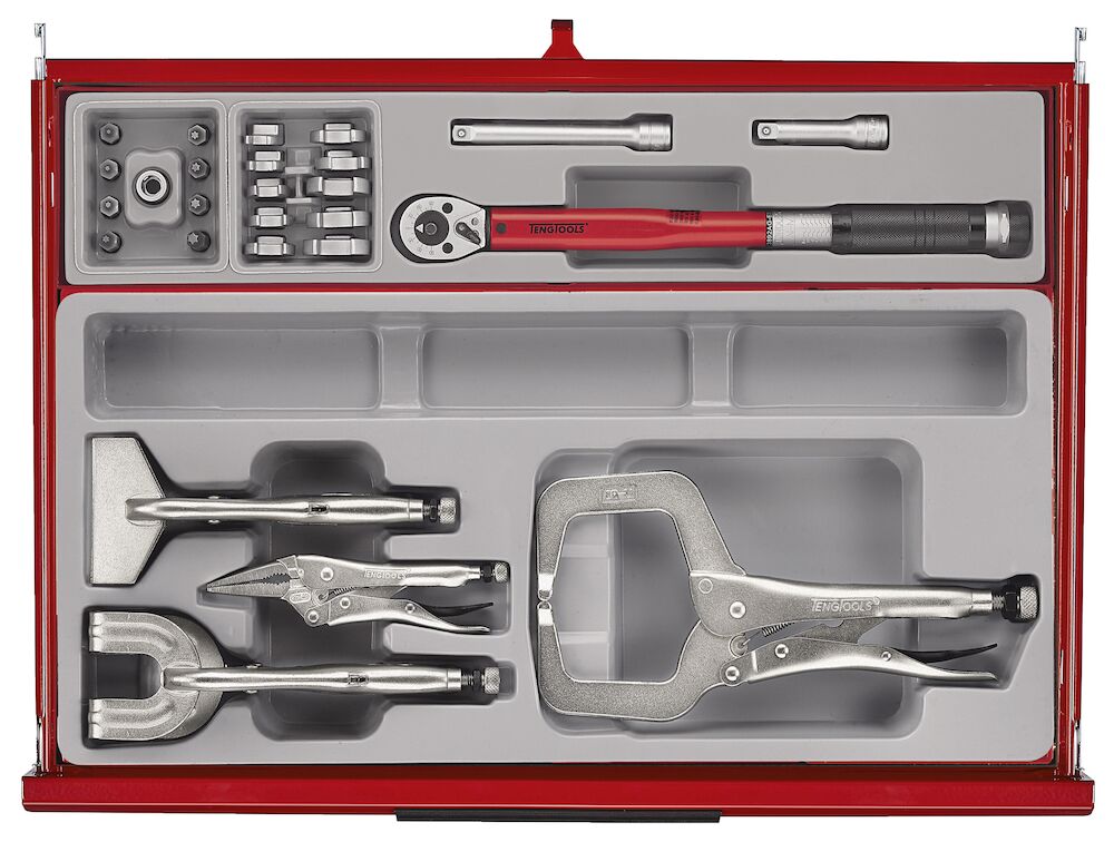 Teng Tools TKS53R1295T Monster Tool Kit 1295 Pieces Red