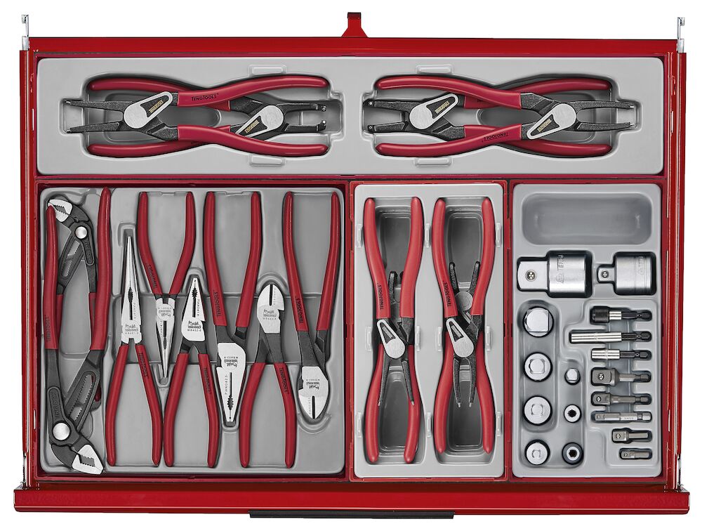 Teng Tools TKS53R1295T Monster Tool Kit 1295 Pieces Red