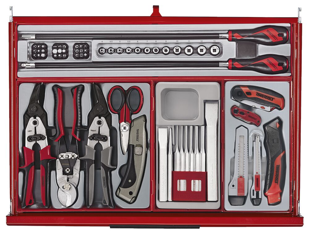 Teng Tools TKS53R1295T Monster Tool Kit 1295 Pieces Red