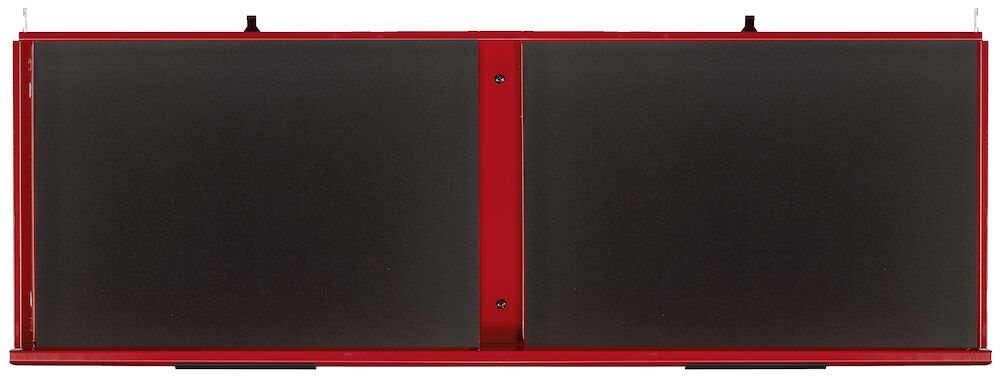 Blackboard with red frame on a white background