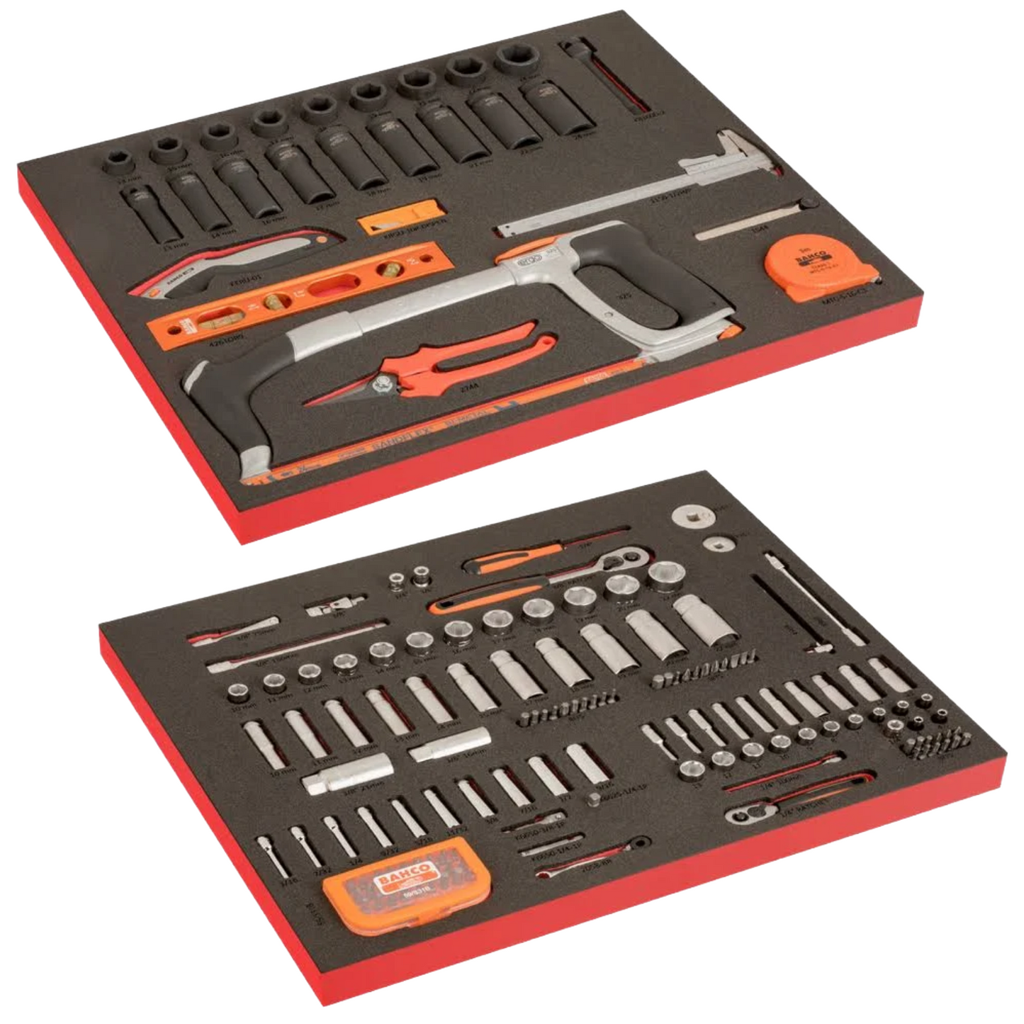 Bahco XLARGE X-Large Tool Trolley General Purpose Tool Kit, 560 Piece
