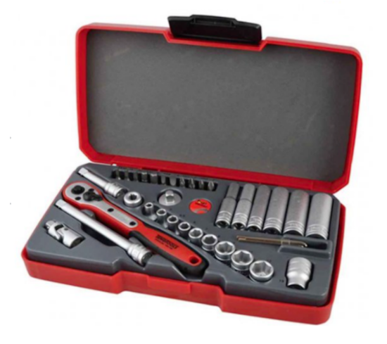 Teng Tools Socket Set T1436 1/4"