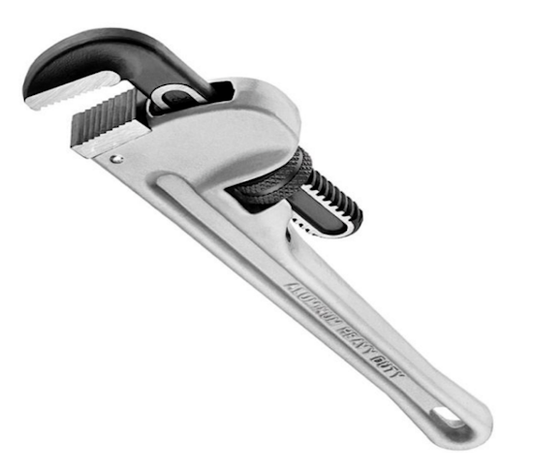 Teng Tools Heavy Duty Aluminium Stillson Pipe Wrench All Sizes 12" - 36"