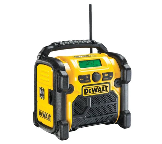 DeWalt DCR020 DAB Digital Radio 240V & Li-ion Bare Unit