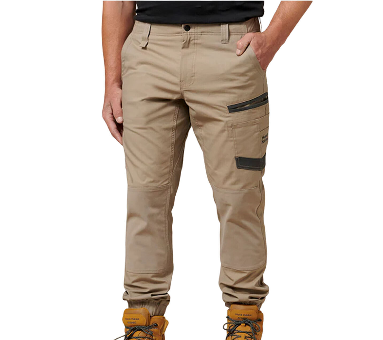 Hard Yakka Trousers Cuffed Work Cargo Combat Pocket Workwear 30-40 / Like FXD