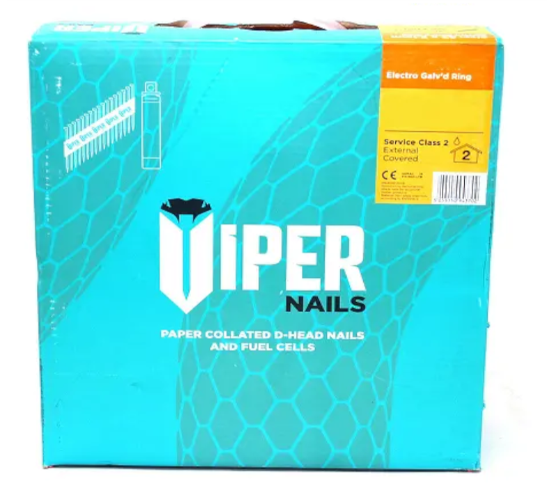 Viper Collated Clipped Head First Fix Nails Trade Pack 2.8 x 51mm (3300)