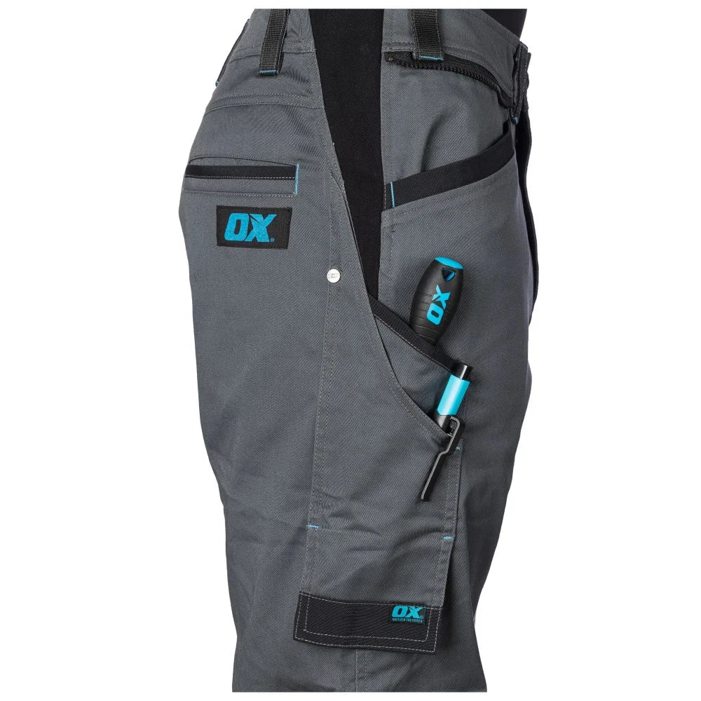 OX Workwear Pro Heavy Duty Flex Waist Work Trousers