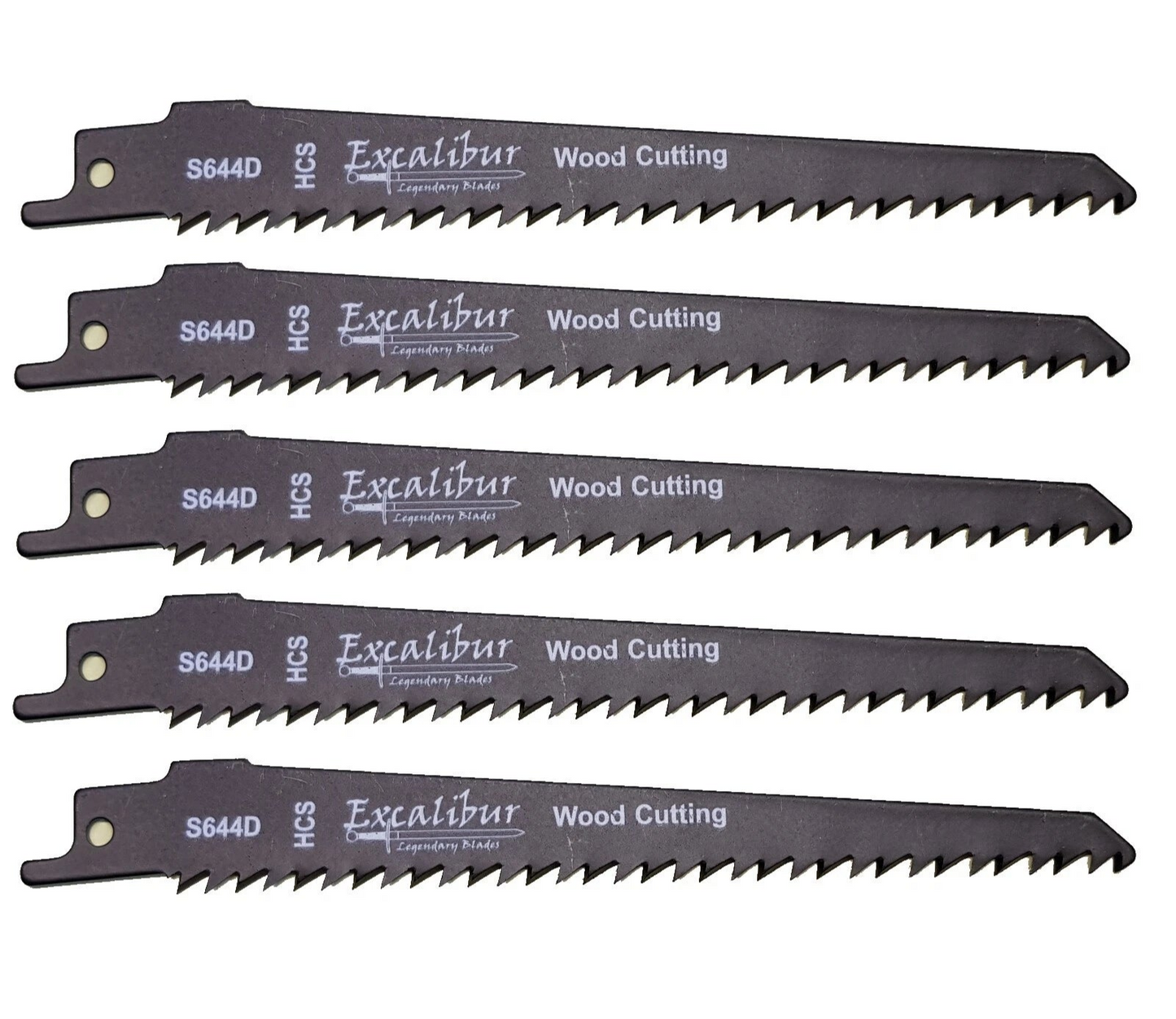 Excalibur Recip Saw Blades Pack x5 - S644D