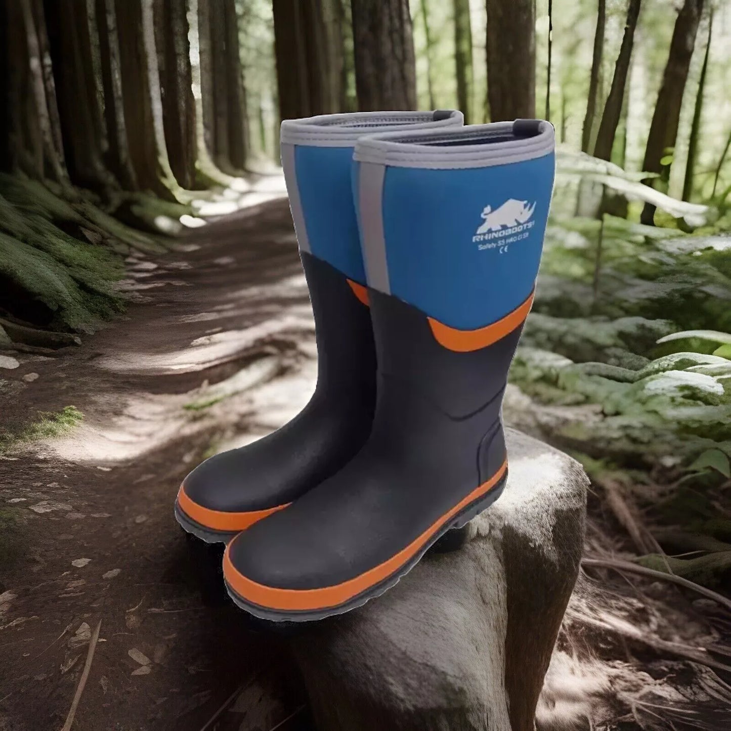 Neoprene Wellington Boot S5 Insulated Waterproof Warm Safety RhinoBoots