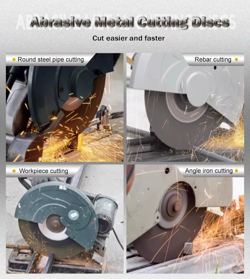 12'' Metal Cutting Discs 300mm x 3.5 x 20mm Excalibur Blades Cut Off Disc Wheel x5