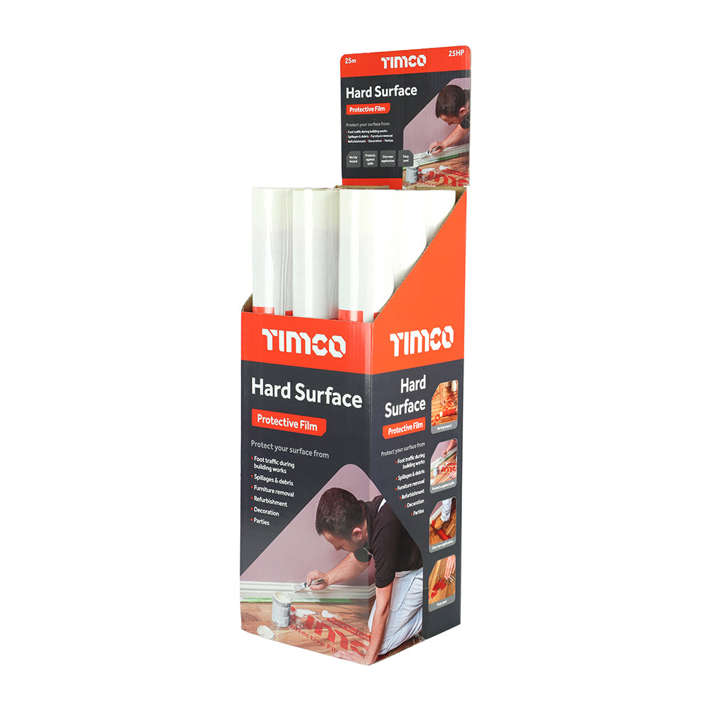 Protective Film - For Hard Surfaces, 25m x 0.6m