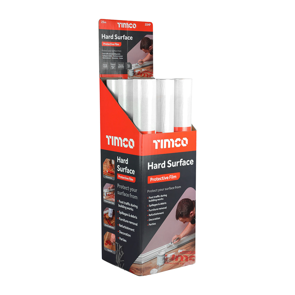 Protective Film - For Hard Surfaces, 25m x 0.6m