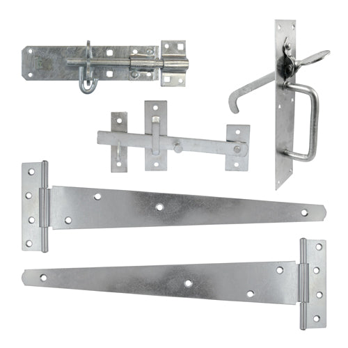 Side Gate Kit - Suffolk Latch - Hot Dipped Galvanised