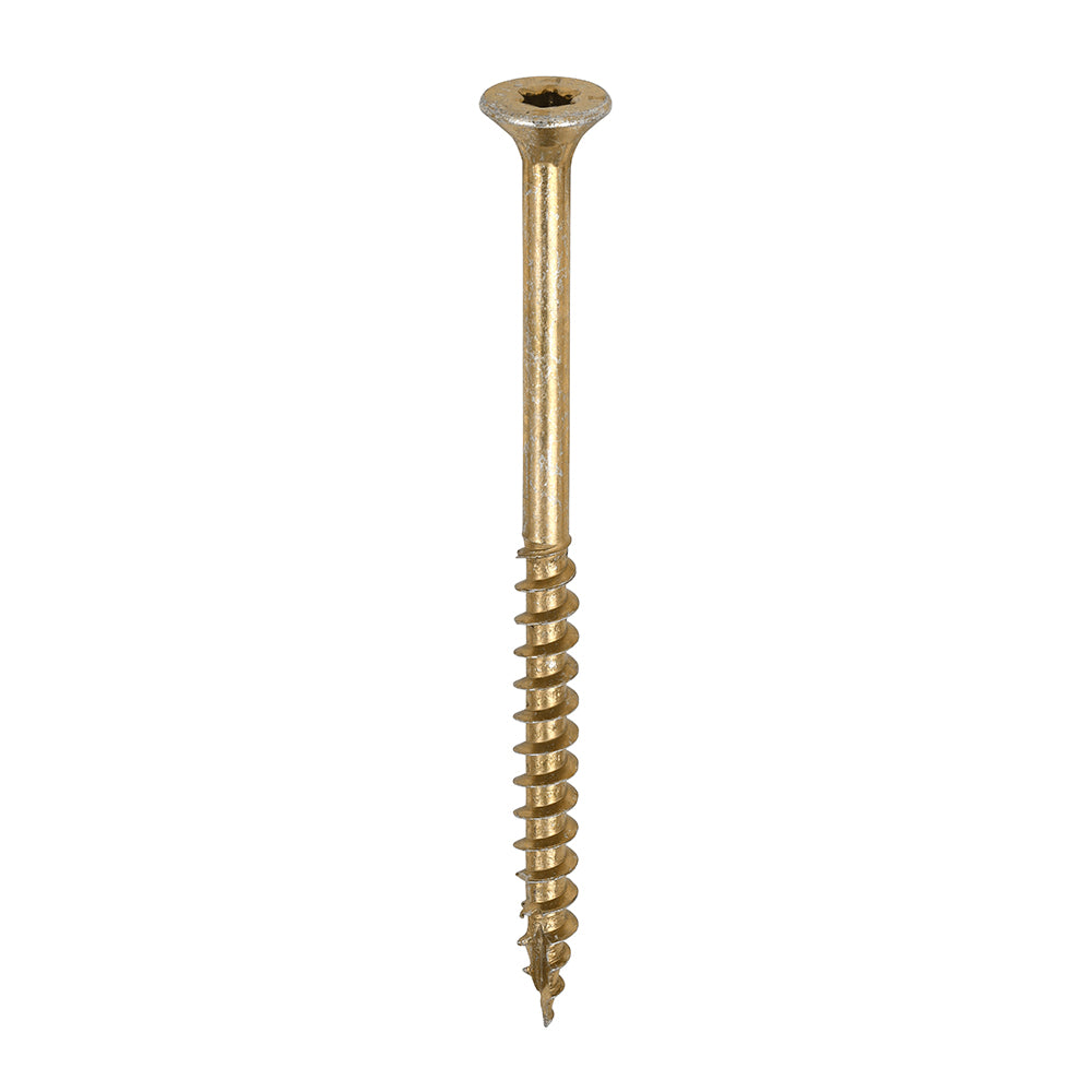 C2 Clamp-Fix Multi-Purpose Premium Screws - TX - Double Countersunk - Yellow, 5.0 x 75