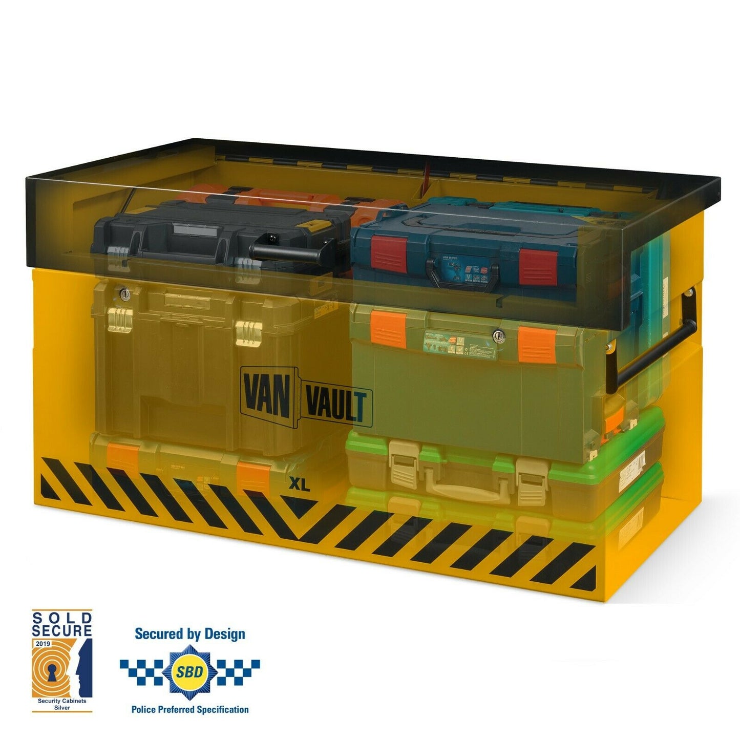 Van Vault XL S10840 Heavy Duty Secure Vehicle Trade Security Tool Box