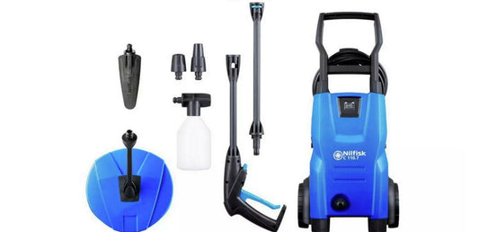 Nilfisk Compact 110HG Home and Car Pressure Washer Kit 1400W