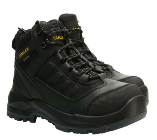 Stanley Flagstaff Waterproof Safety Black Boot S3 Sizes 6-12 Mens Steel Toe Cap