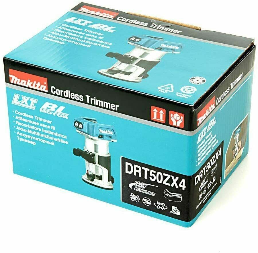 Makita DRT50ZX4 18volt Li-ion Brushless Router Trimmer Body