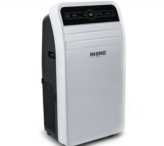 Rhino AC9000 Portable Air Con Unit Conditioner Fan 9000 BTU Conditioning H03620