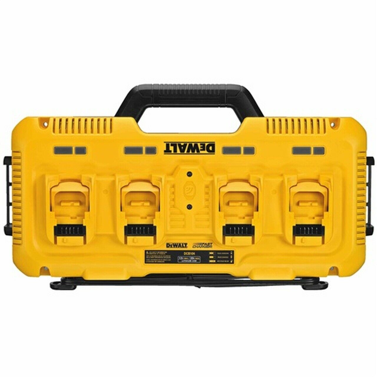DeWalt DCB104 XR 4 MultiPort Fast Charger 10.8/12/18/54v 240volt